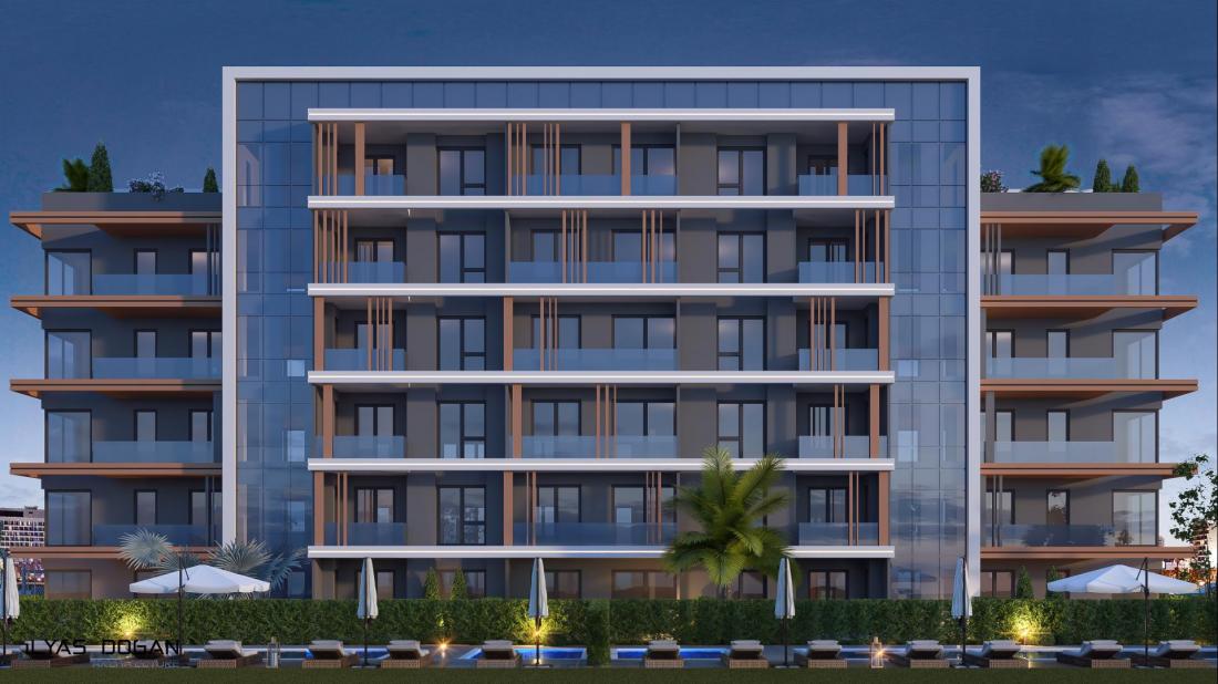 Apartments for sale in Antalya within the complex (RUZGAR LUXURY 5))