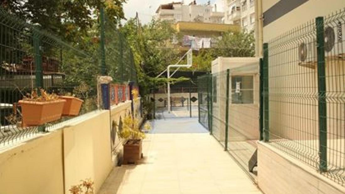 Private school for sale in the center of Antalya -School- the main entrance
