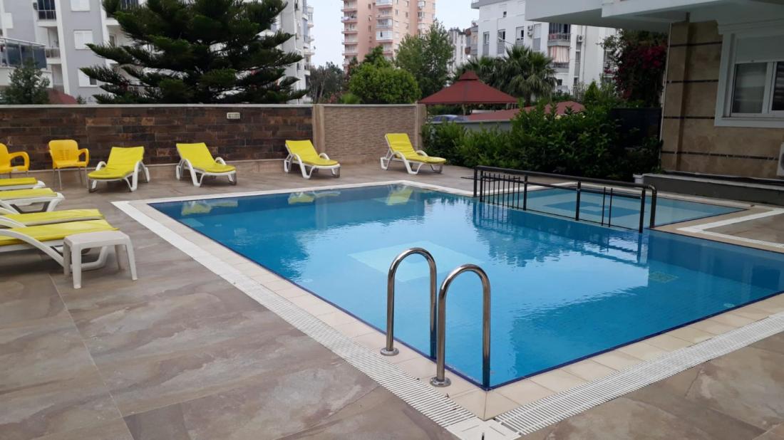 Apartments for daily rent within an upscale complex in Konyalti area
