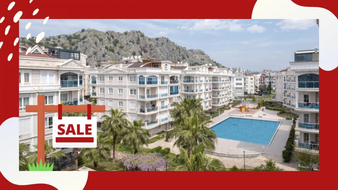 Duplex apartment for sale in Antalya-Konyaalti

