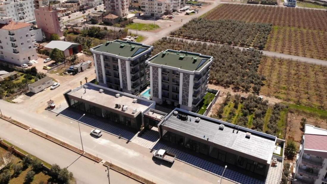 Doshimalti'de lüks bir kompleks içinde Antalya'da satılık daireler