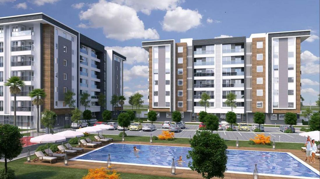 Продажа квартир в рассрочку в Анталии в рамках проекта Shirazi Life