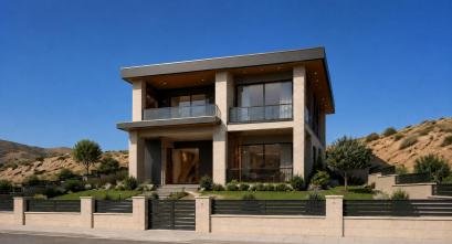 Villa visualization after finishing