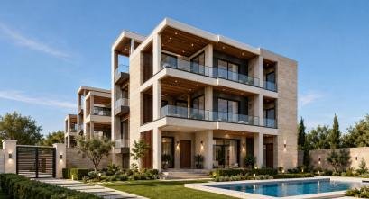 Villa visualization after finishing