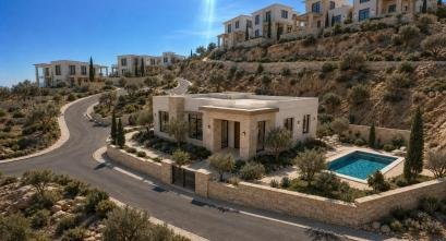 Concept design for the exterior cladding of a single-story villa