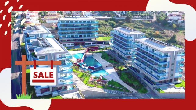 Продажа квартир в Алании Турция в комплексе ЭКОМАРИН